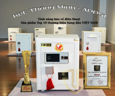 Két sắt Thông Minh App51 Két Việt Tiệp THông Minh Thế Hệ Mới