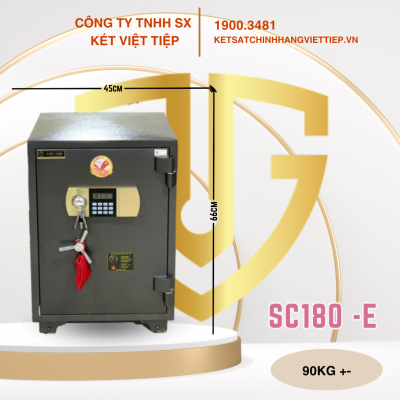 Két sắt Siêu Cường  Đúc Đặc SC180  Điện tử (180) 