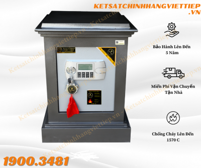 Két sắt Điện Tử Giá Rẻ Chống Cháy Việt Tiệp KR82 - DT 